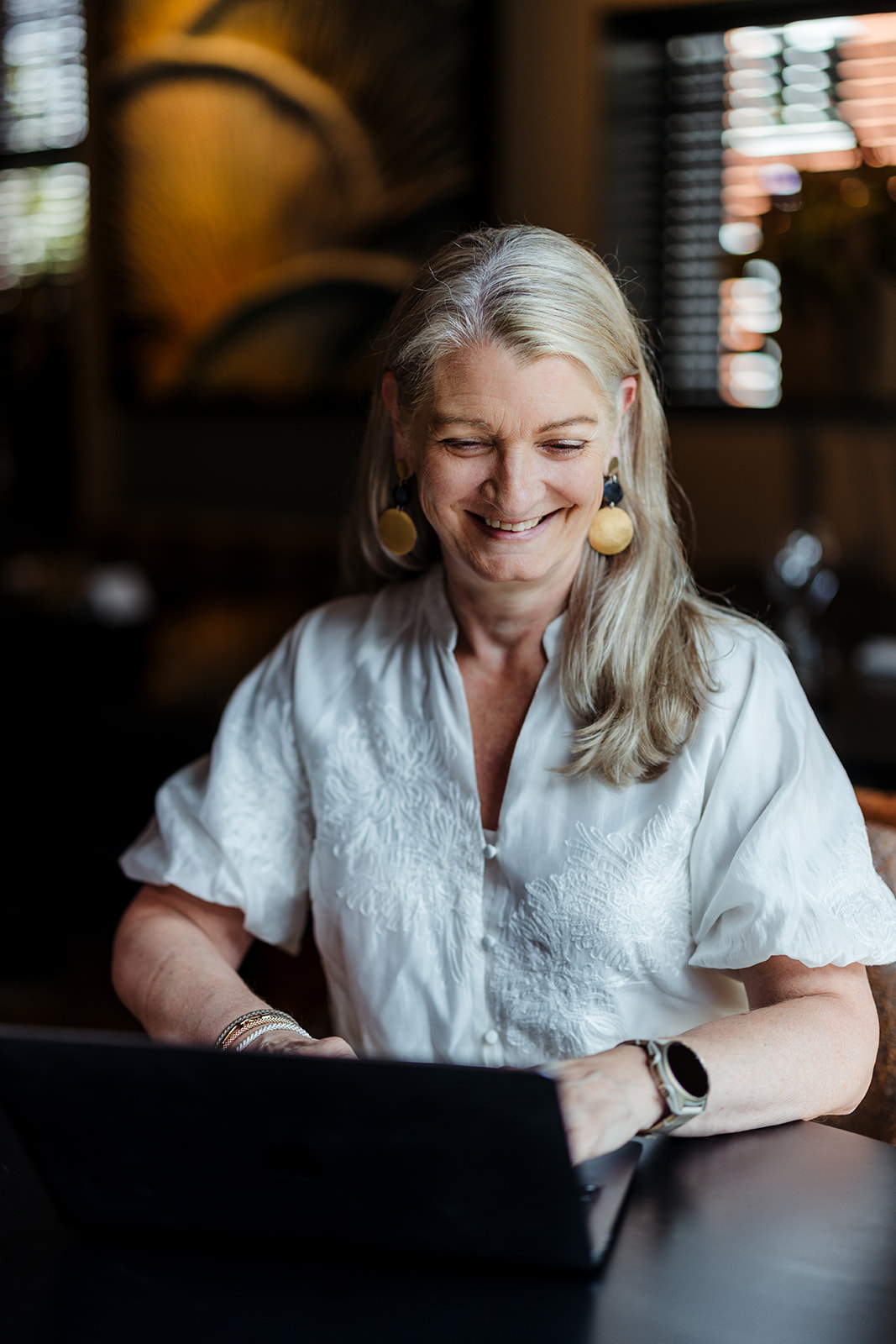 Anita tijdens het 12-weken traject